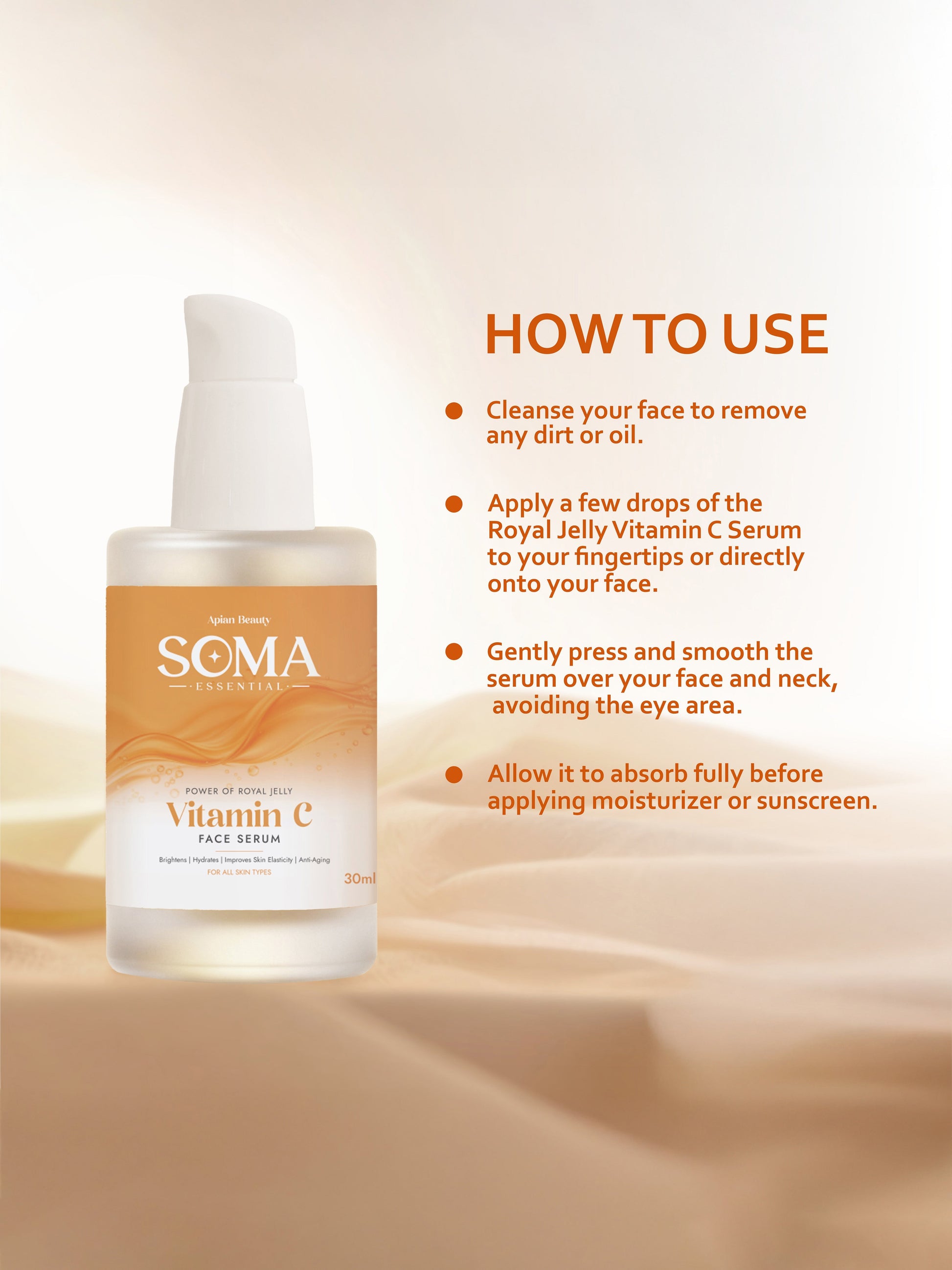 Soma Essential D-Tan Mask +  Royal Jelly Vitamin C Serum + Day cream For Weekly Glow