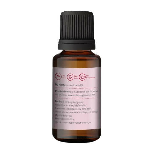 Korus Essential Geranium Essential Oil - Therapeutic Grade 