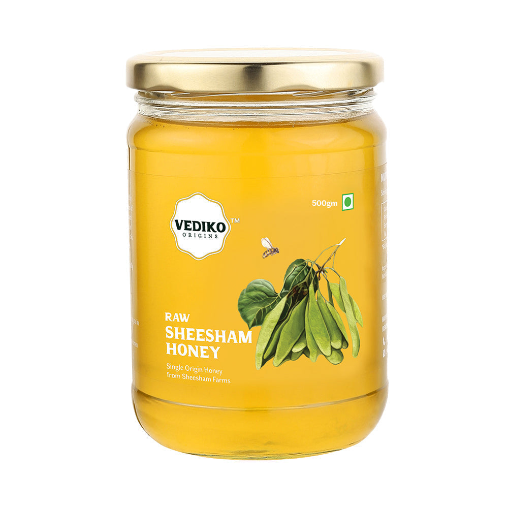 Vediko Origins Raw Sheesham Honey  Grab2Buy Vediko Origins Grab2Buy