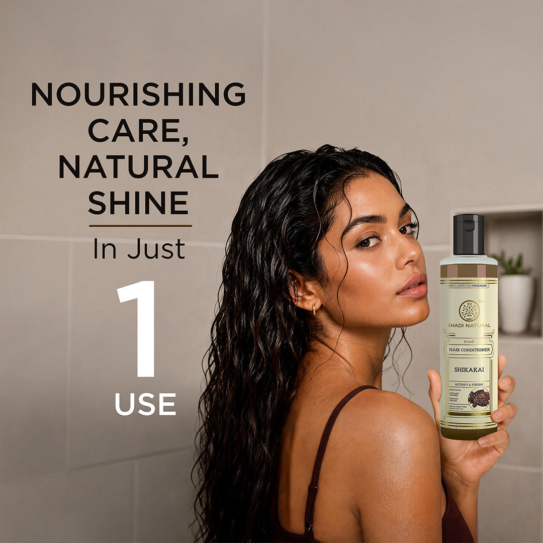 Khadi Natural Shikakai Hair Conditioner - 210ml 