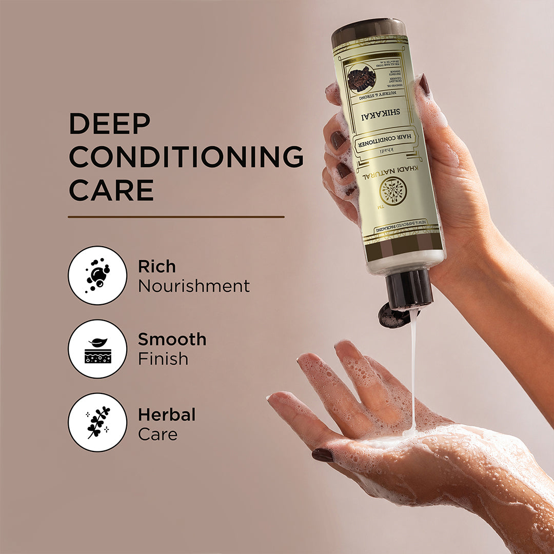 Khadi Natural Shikakai Hair Conditioner - 210ml 