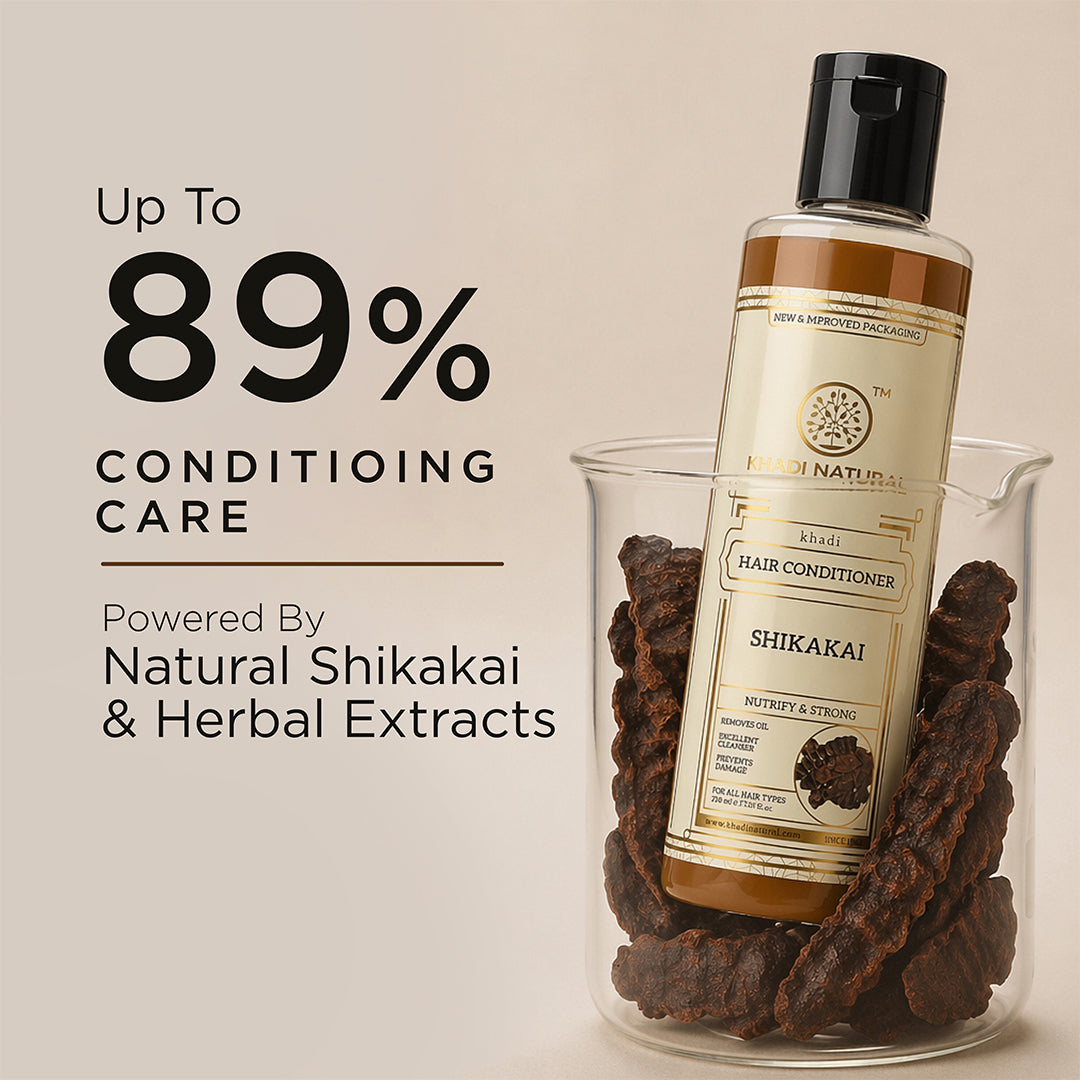 Khadi Natural Shikakai Hair Conditioner - 210ml 