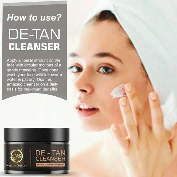 Nuerma Science De-Tan Cleanser | Purifies Skin & De-Tan Skin with Fair Complexion | Swadesiicart