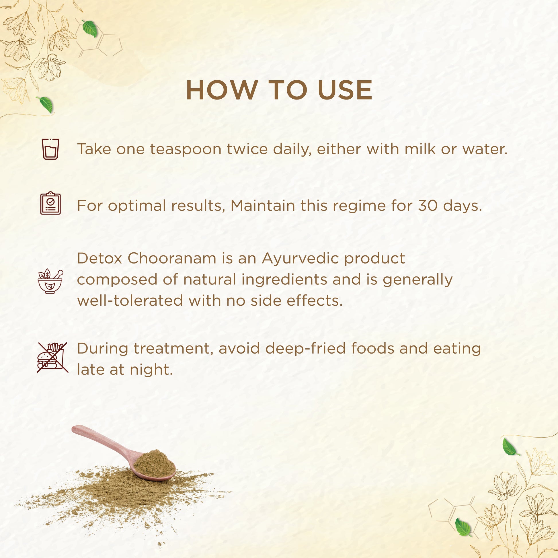 Shreevarma Detox Choornam 