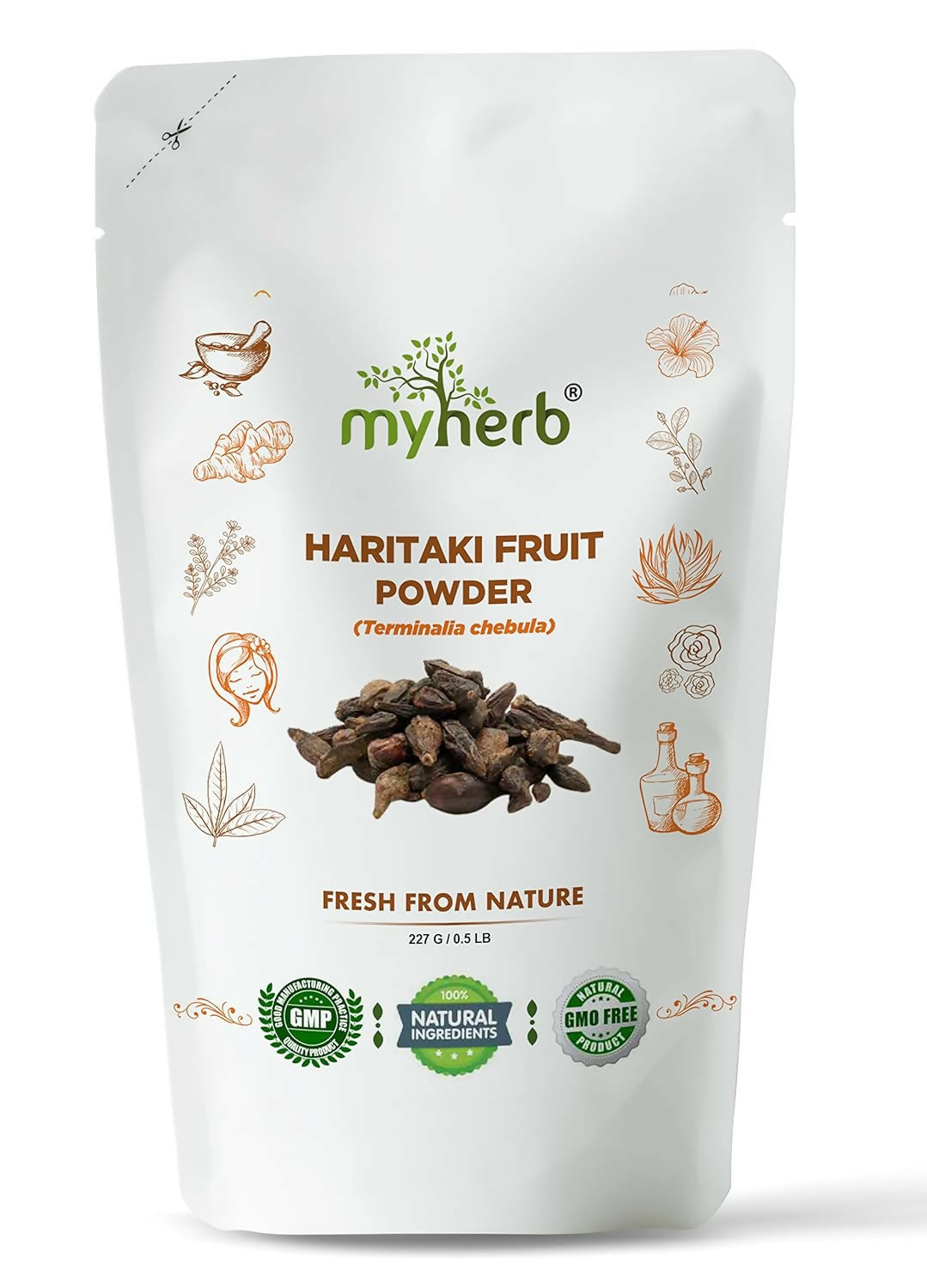 Myherb Natural Organic Haritaki Powder 