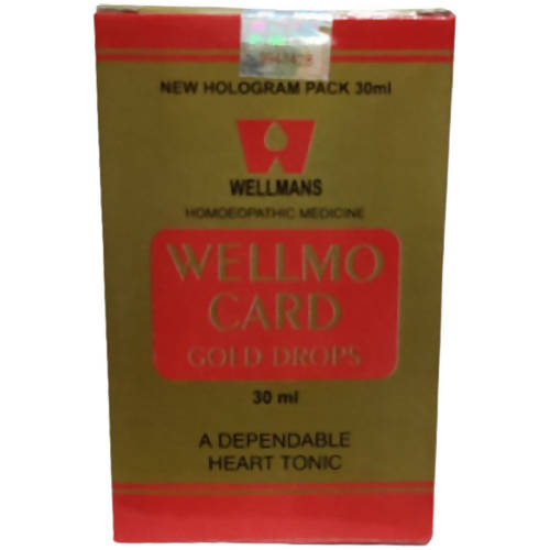 Dr. Wellmans Homeopathy Wellmocard Gold Drops 