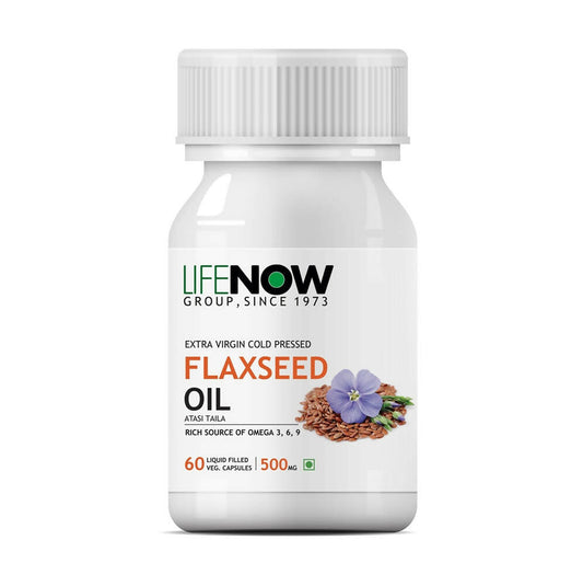 Lifenow Flaxseed Oil Capsules - Grab2buy