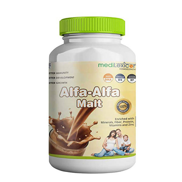 Medilexicon Homeopathy Alfa-Alfa Malt Powder 