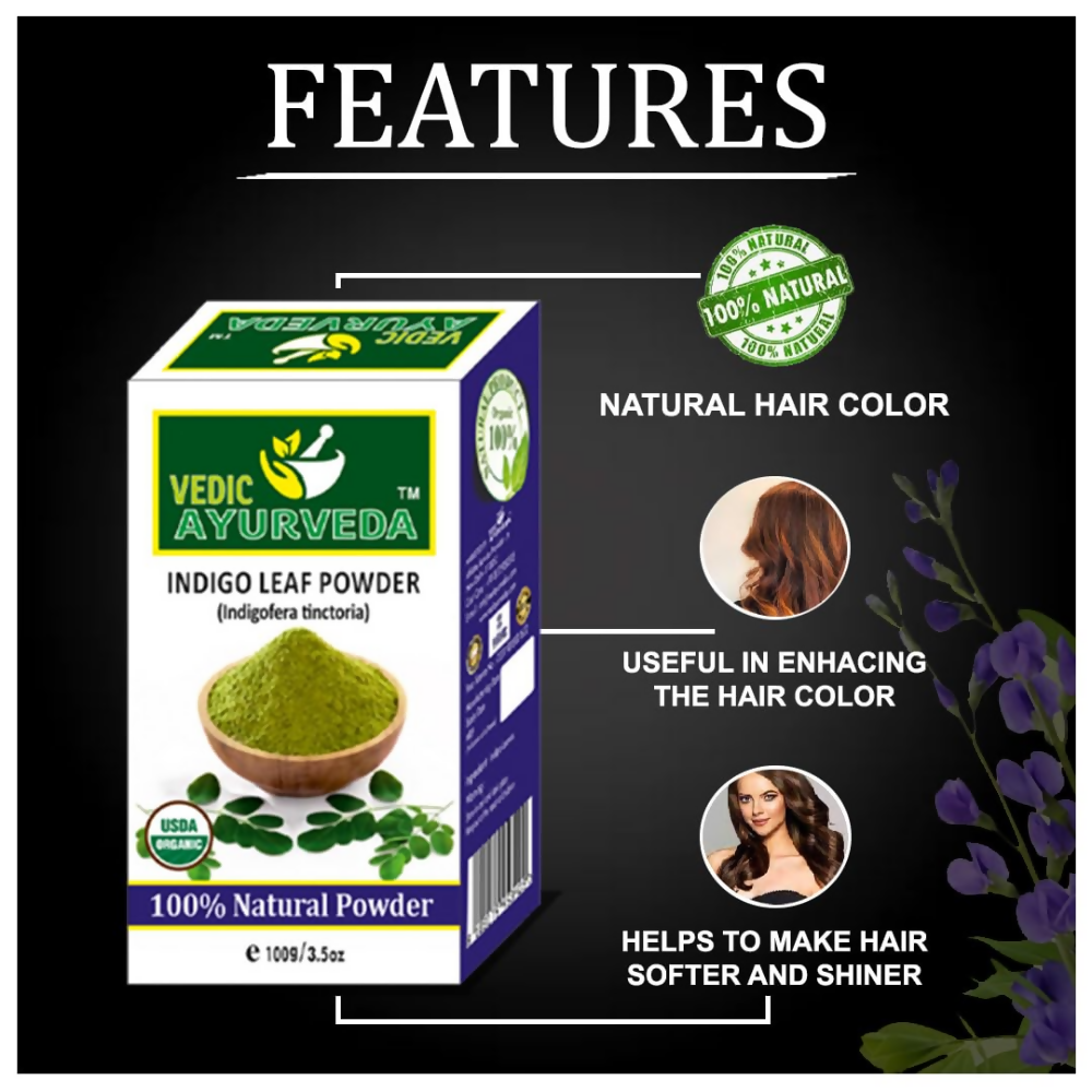 VedicAyurveda Indigo Leaf Powder  Grab2Buy VedicAyurveda Grab2Buy
