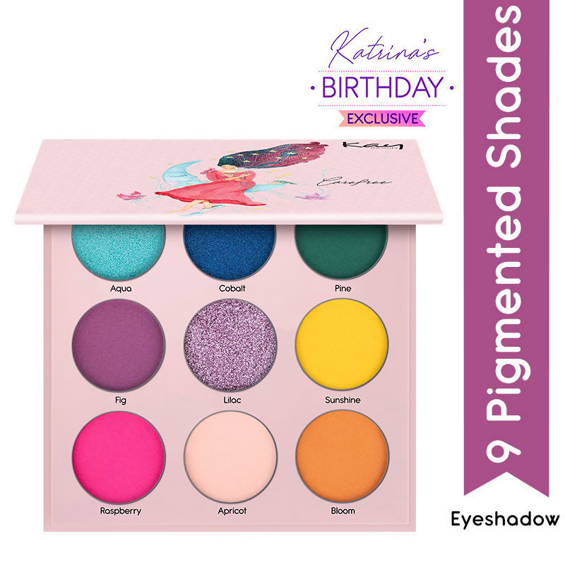 Kay Beauty By Katrina Kaif Eyeshadow Palette - Carefree 