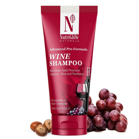 NutriGlow NATURAL'S Advanced Pro Formula Wine Hair Spa - Grab2buy