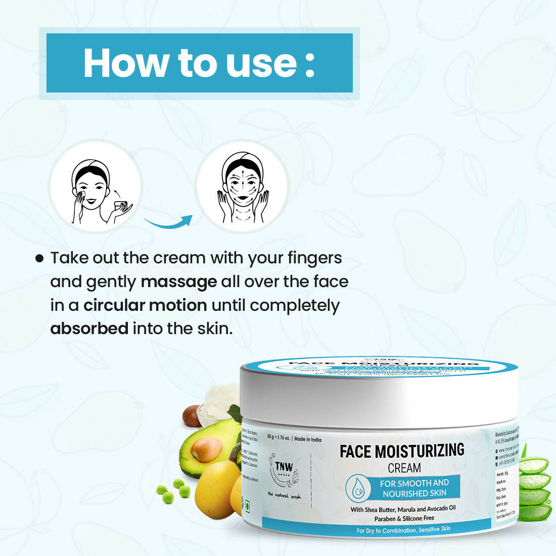 The Natural Wash Face Moisturizing Cream  Grab2Buy The Natural Wash Grab2Buy