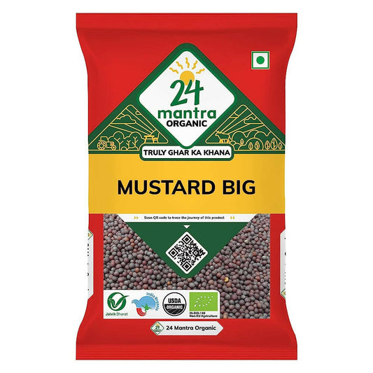 24 Mantra Organic Mustard Seeds (Big) 