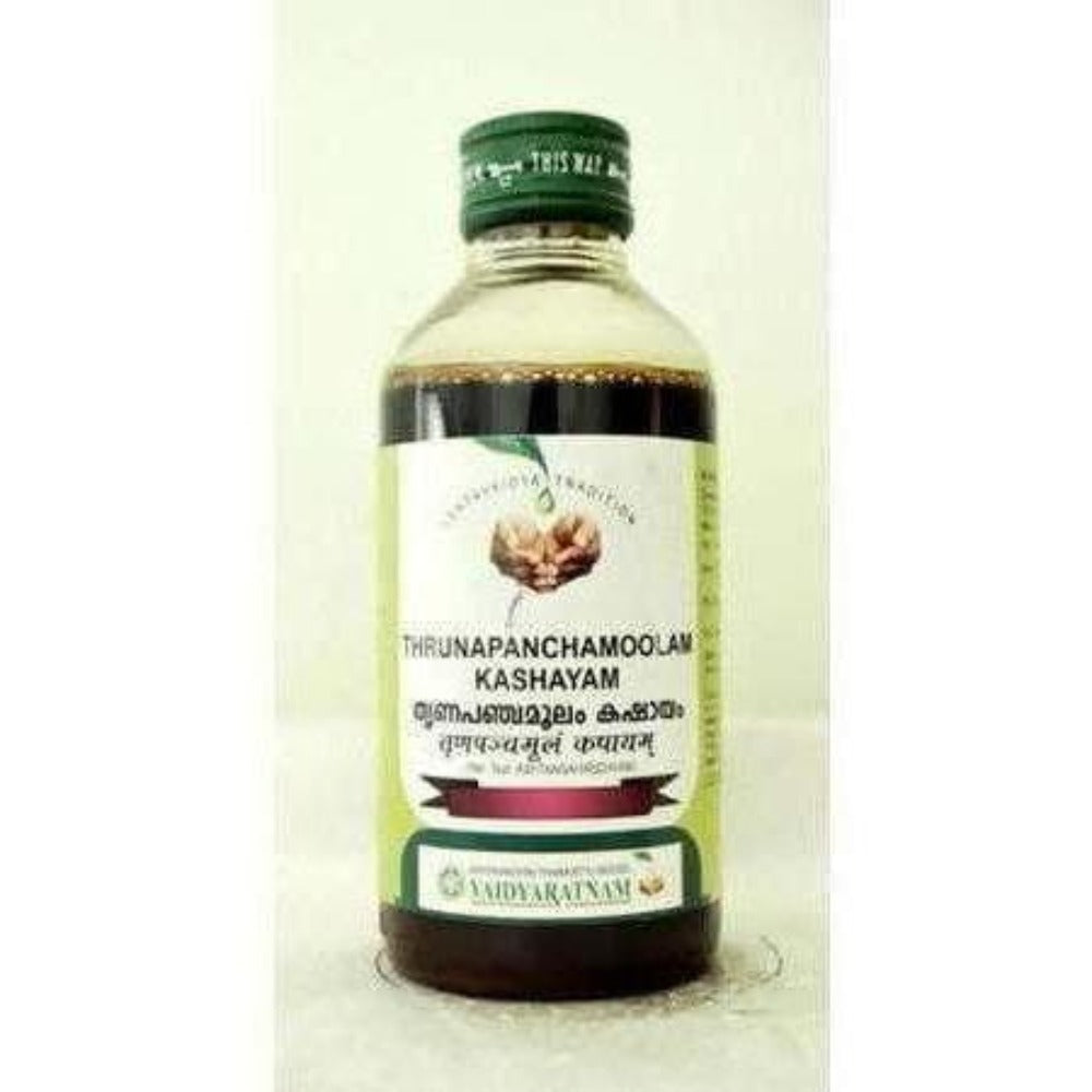 Vaidyaratnam Thrinapanchamooladi Kashayam / Thrunapanchamooladi Kashayam 
