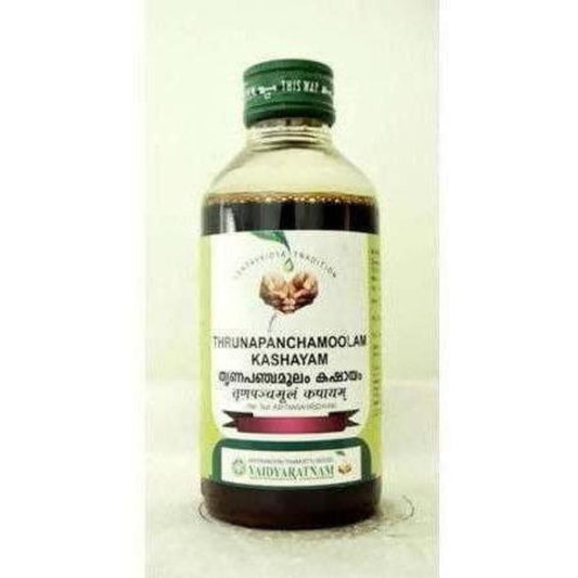 Vaidyaratnam Thrinapanchamooladi Kashayam / Thrunapanchamooladi Kashayam 