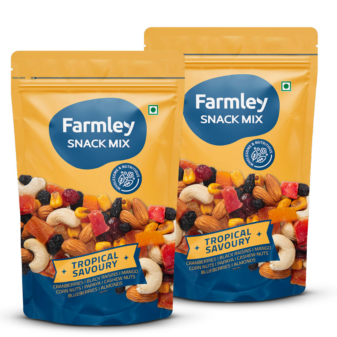 Grab2Buy Tropical Savoury Snack Mix  Grab2Buy Farmley Grab2Buy