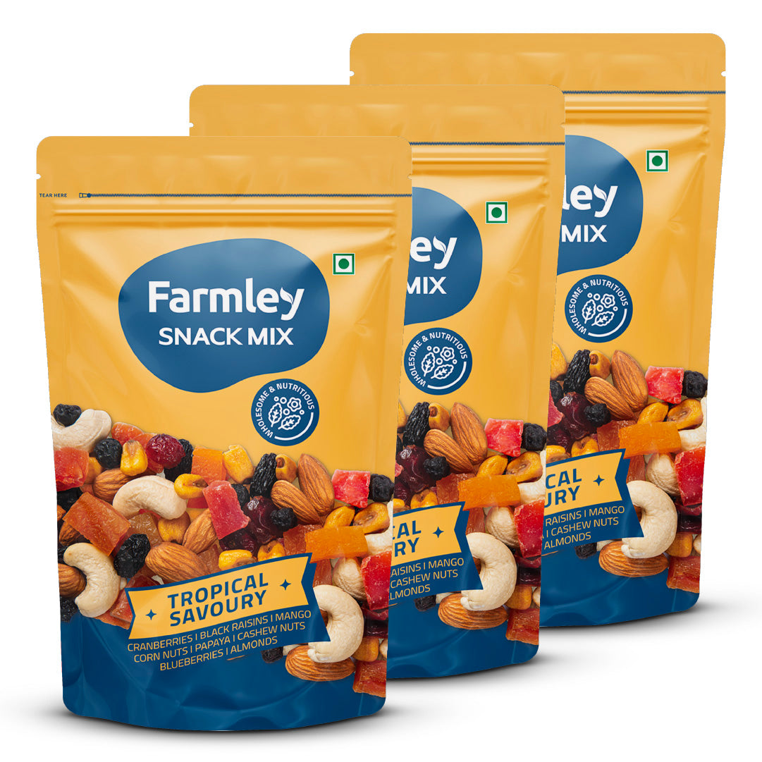 Grab2Buy Tropical Savoury Snack Mix  Grab2Buy Farmley Grab2Buy