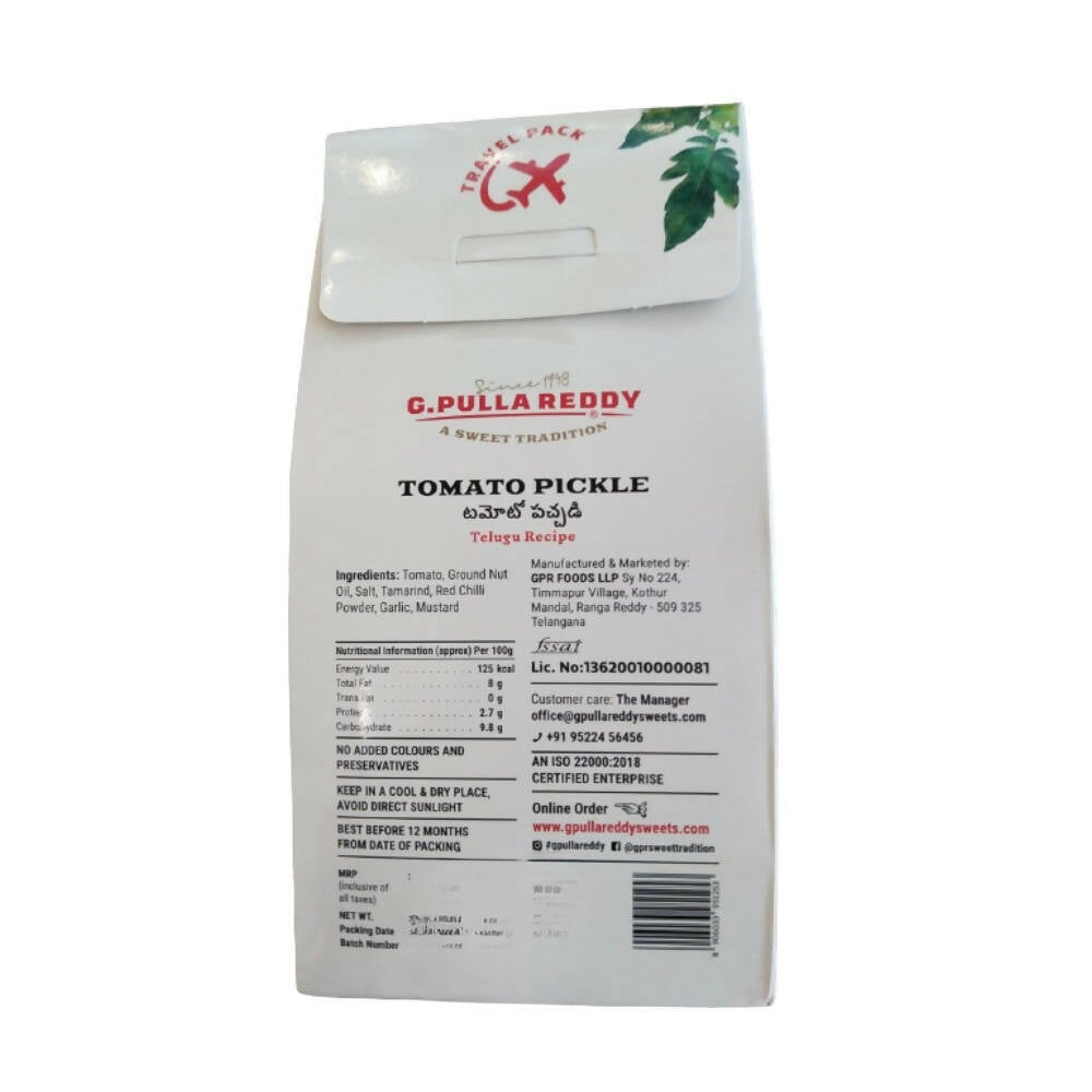 Pulla Reddy Tomato Pickle - Grab2buy