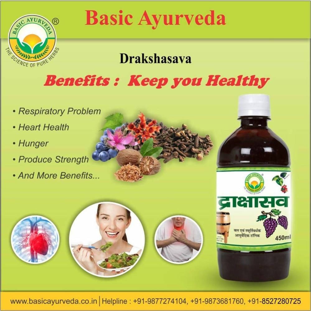 Basic Ayurveda Drakshasava 