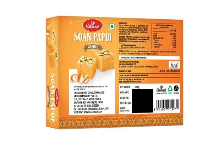 Haldiram's Soan Papdi Orange 