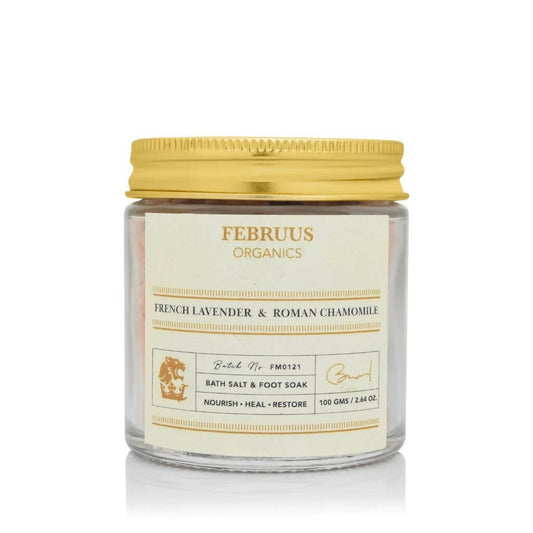 Februus Organics French Lavender & Roman Chamomile Bath Salt