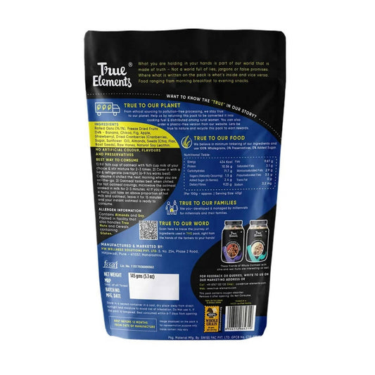 True Elements Whole Oatmeal 
