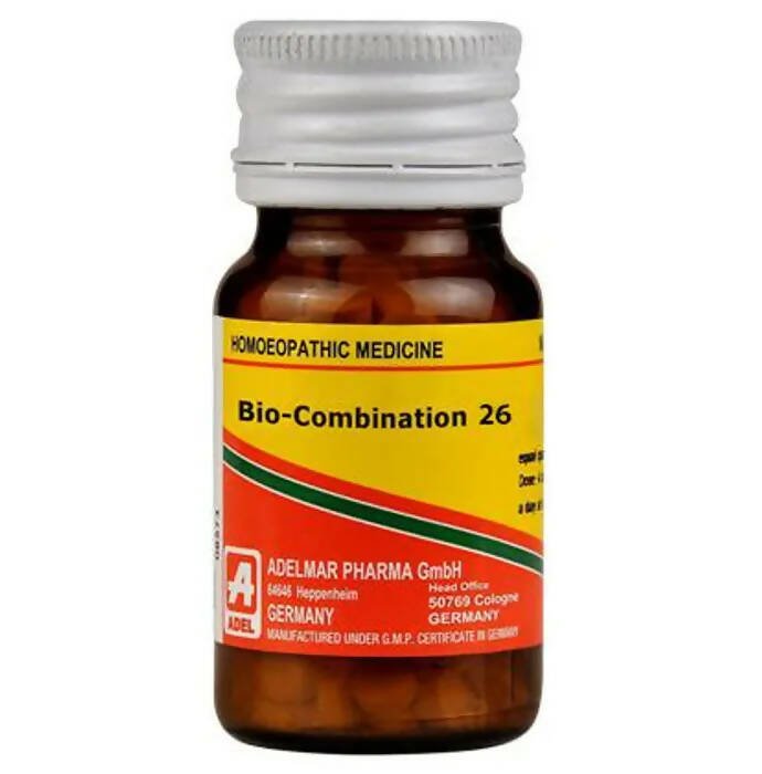 Adel Homeopathy Bio-Combination 26 Tablets - Grab2buy