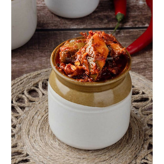 Pulla Reddy Mango Pickle Without Garlic - Grab2buy
