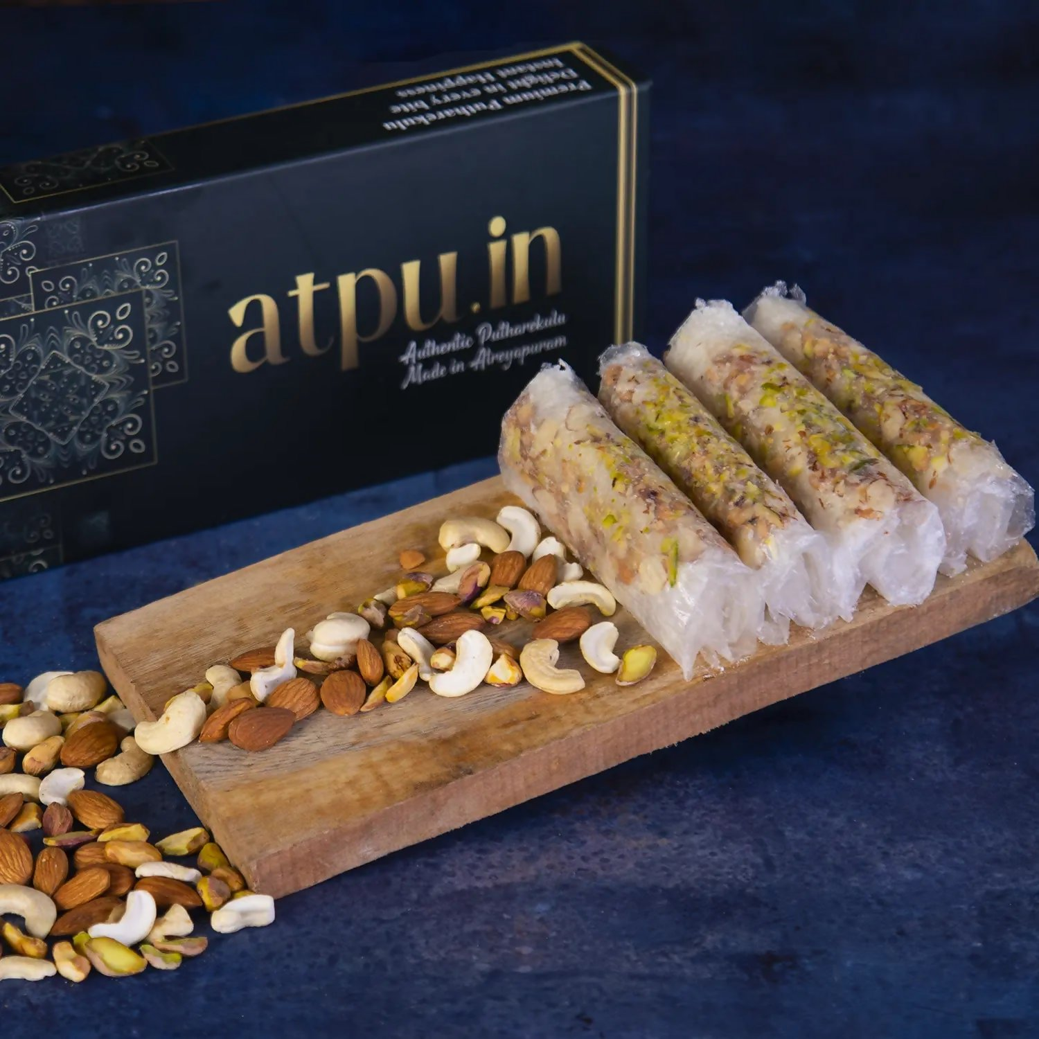 ATPU’s Sugar Free Traditional Dry Fruits Putharekulu 