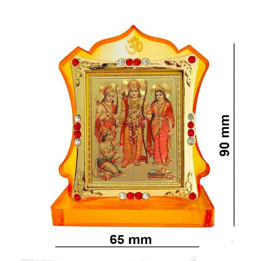 JMStore Hindu Lord Shri Ram Darbar Statue Ram Darbar Murti with Mara Sita, Laxman & Hanuman Ji - Grab2buy