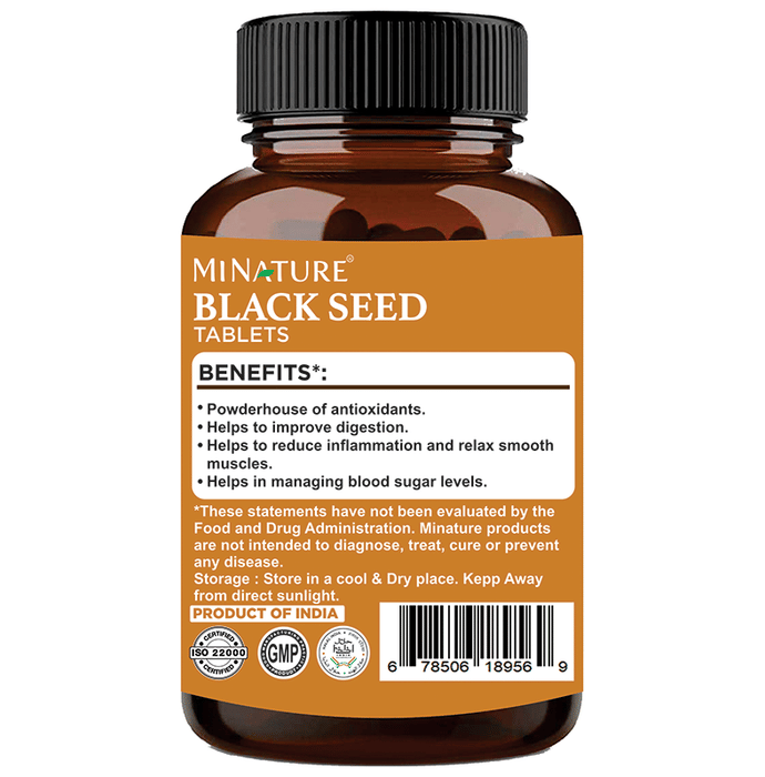 Minature Black Seed Tablets 