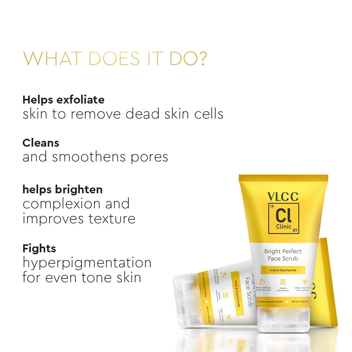 VLCC Clinic Bright Perfect Face Scrub  Grab2Buy VLCC Grab2Buy
