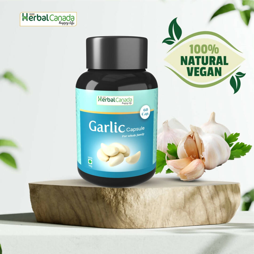 Herbal Canada Garlic Capsules - Grab2buy