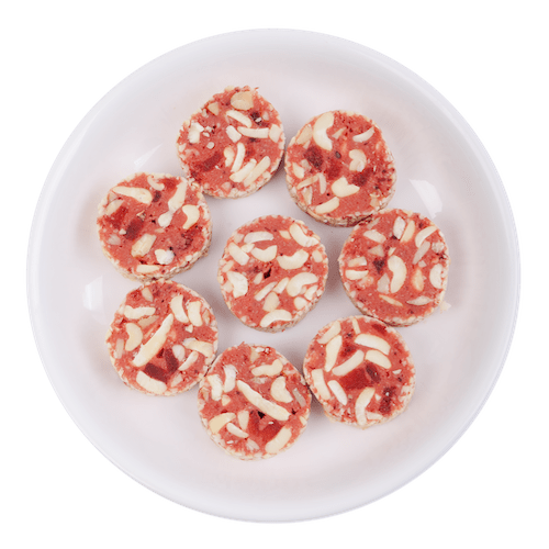 Shree Mithai Strawberry Nutty Roll 