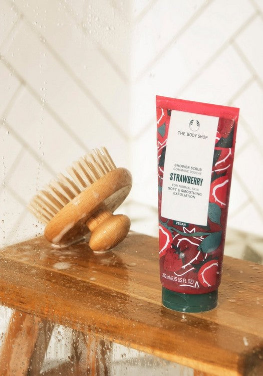 The Body Shop Strawberry Softening Body Polish Scrub  Grab2Buy The Body Shop Grab2Buy