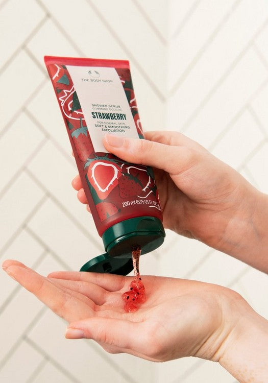 The Body Shop Strawberry Softening Body Polish Scrub  Grab2Buy The Body Shop Grab2Buy