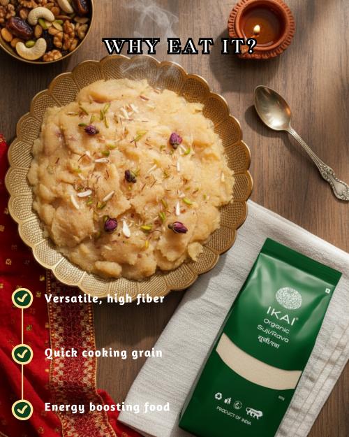 IKAI Organic Suji/Rava 