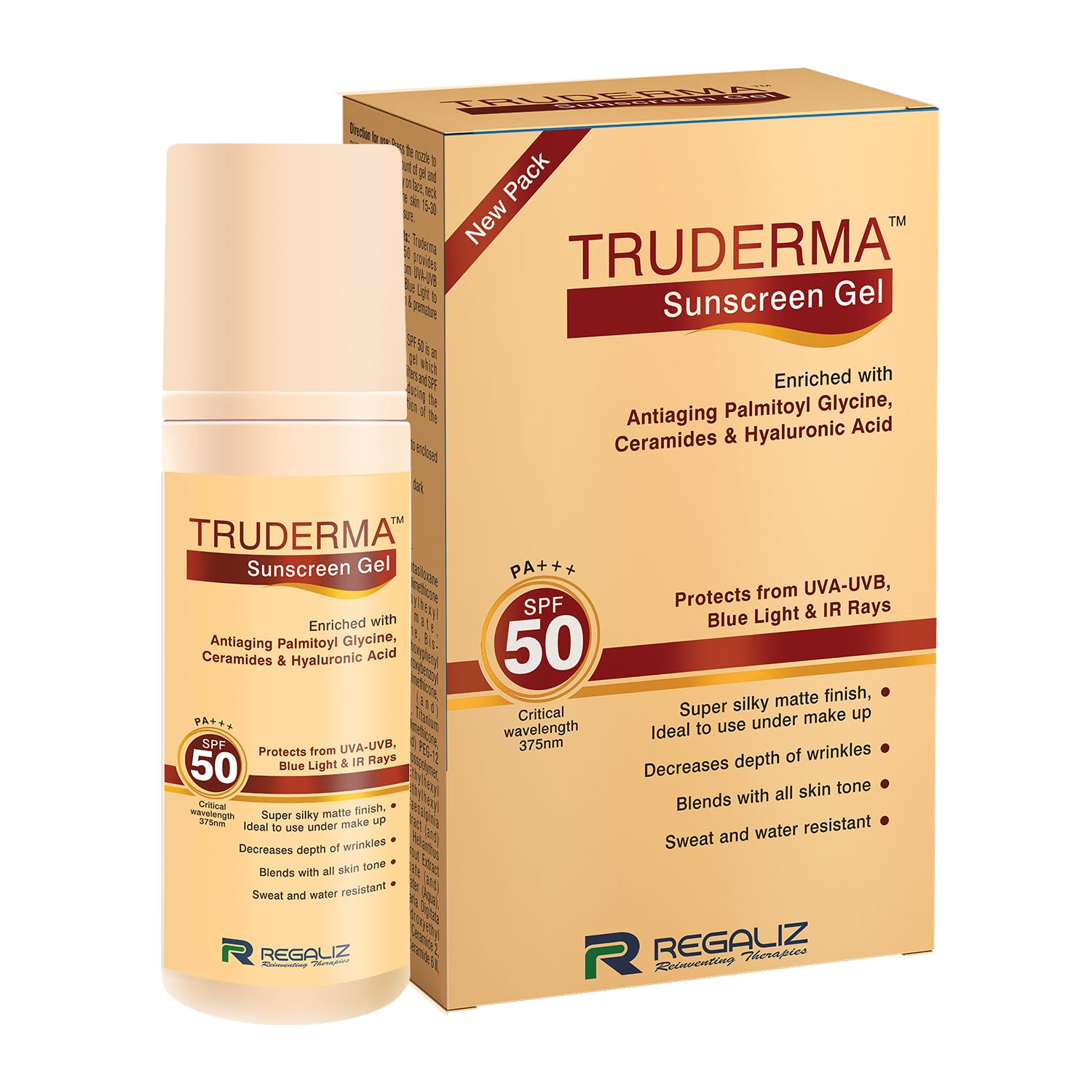 Truderma Sunscreen Gel SPF-50  Grab2Buy Truderma Grab2Buy