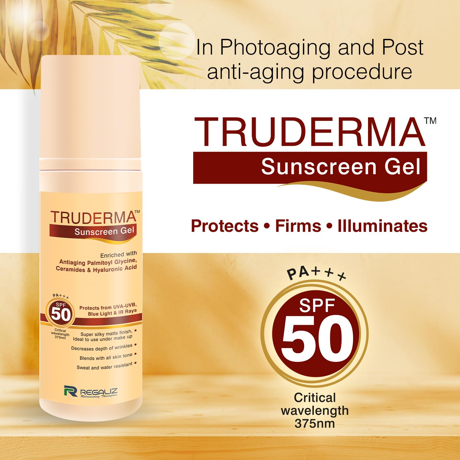 Truderma Sunscreen Gel SPF-50  Grab2Buy Truderma Grab2Buy