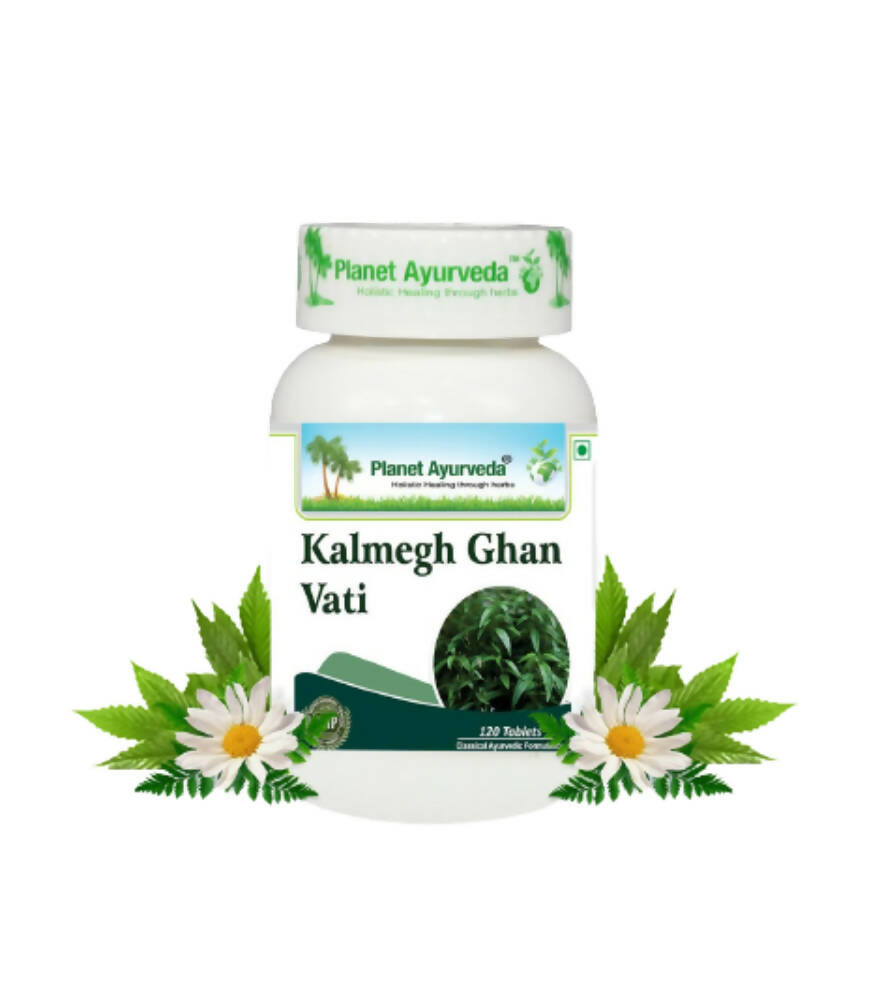 Planet Ayurveda Kalmegh Ghan Vati 
