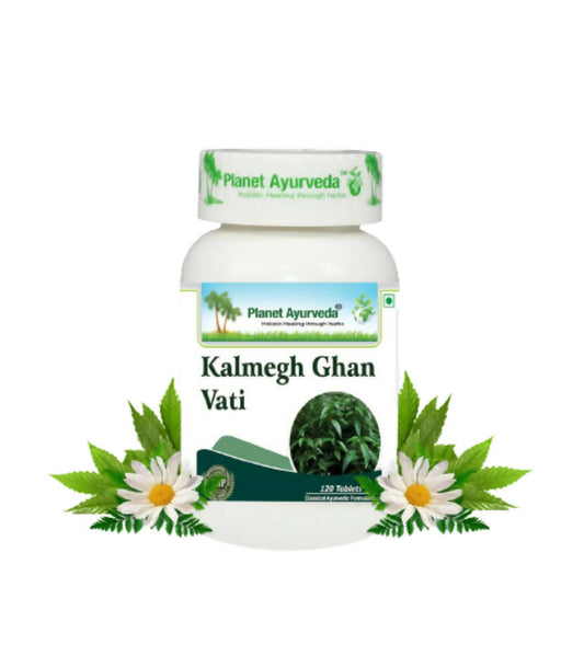 Planet Ayurveda Kalmegh Ghan Vati 