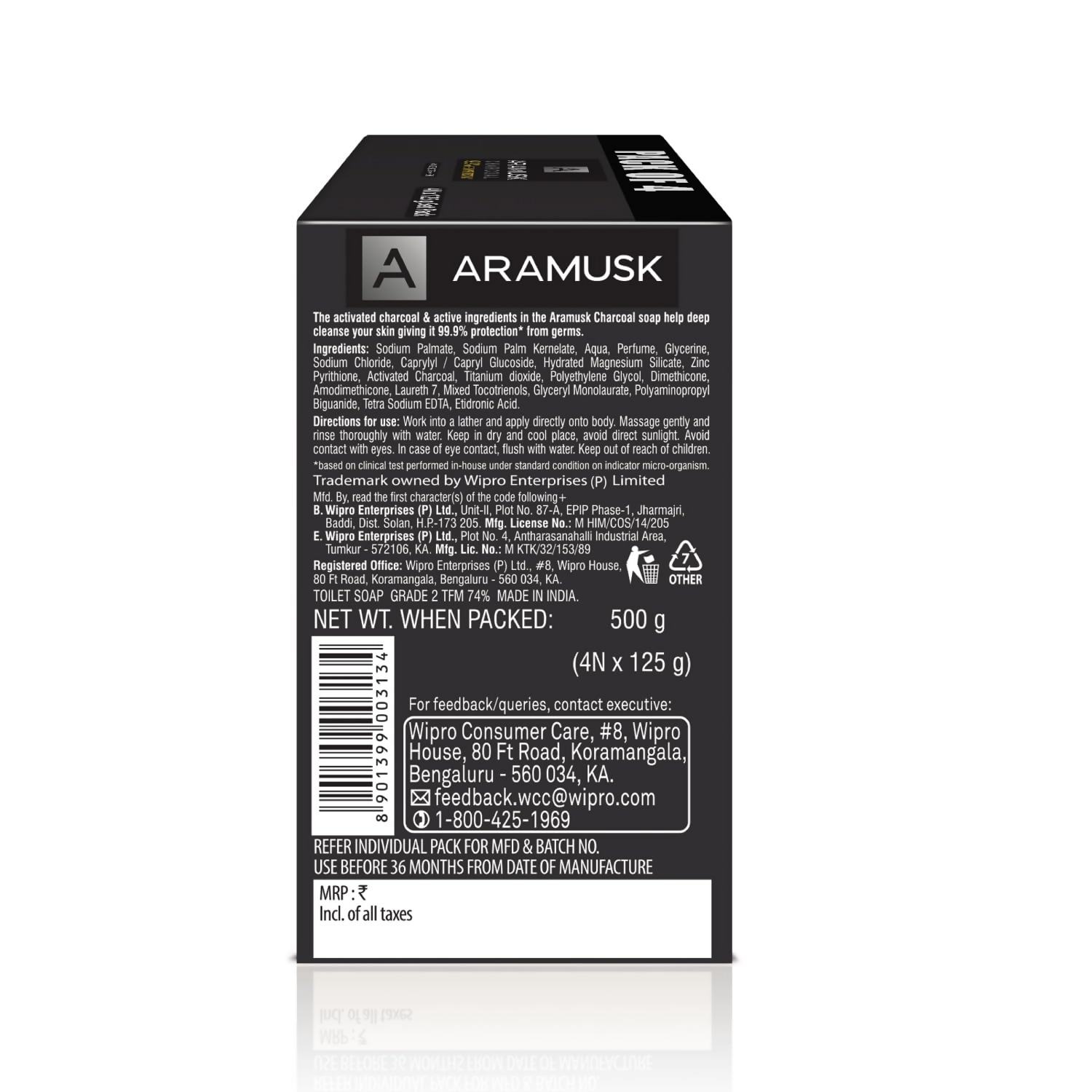 Aramusk Charcoal Soap For Men  Grab2Buy Aramusk Grab2Buy