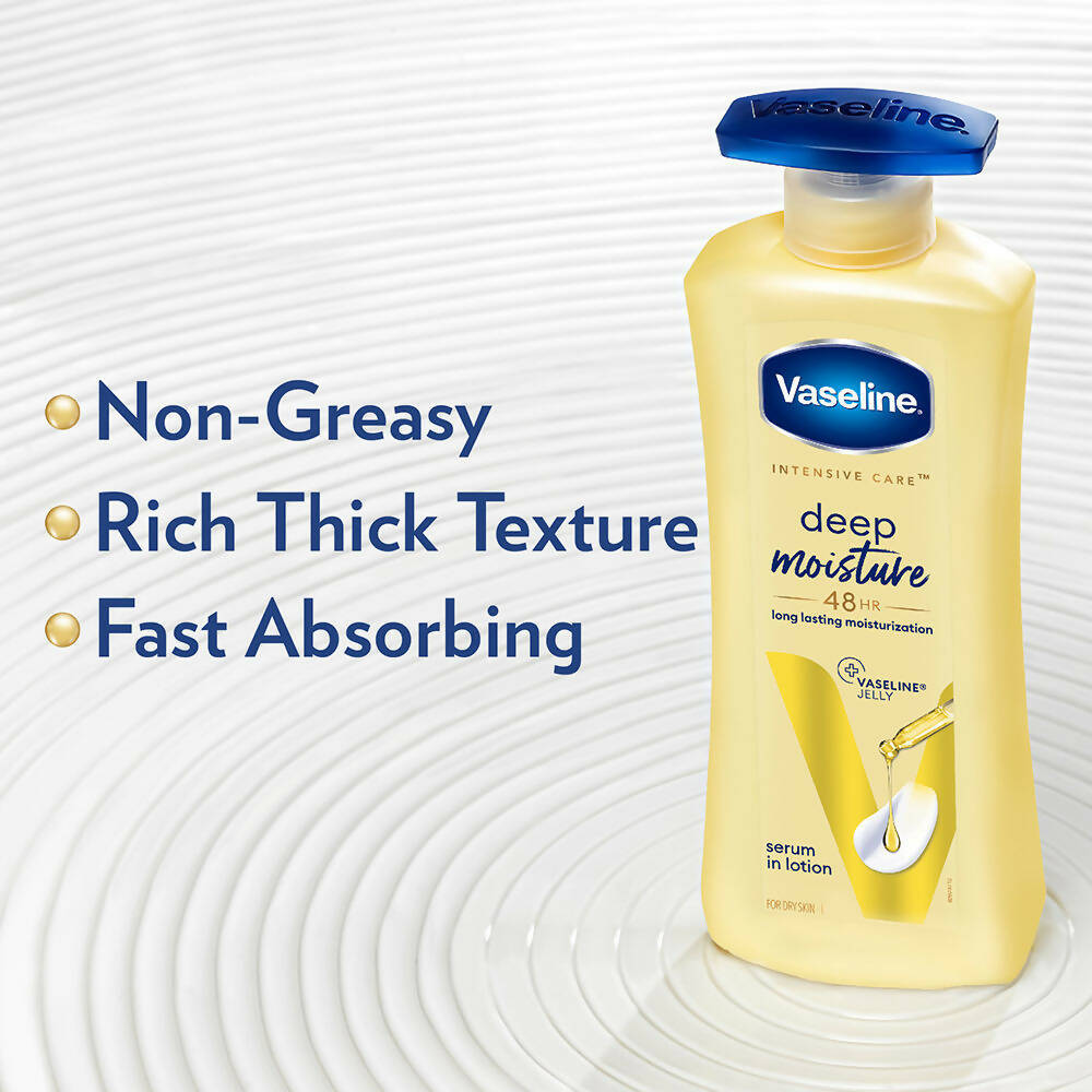 Vaseline Deep Moisture Serum In Lotion 
