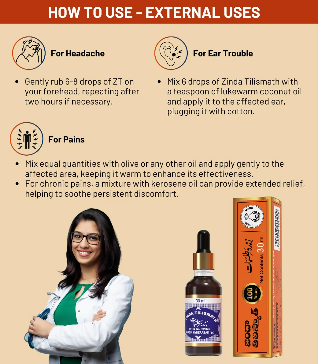 Zinda Tilismath Herbal Unani Remedy 