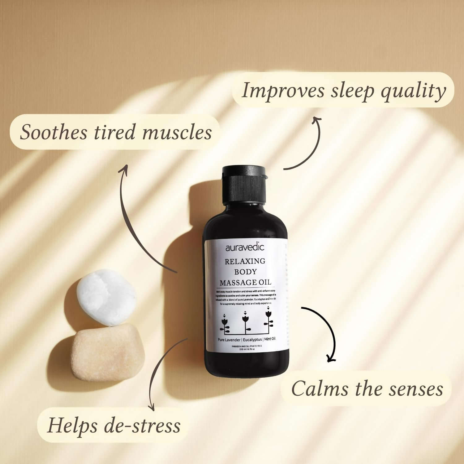 Auravedic Relaxing Body Massage Oil 