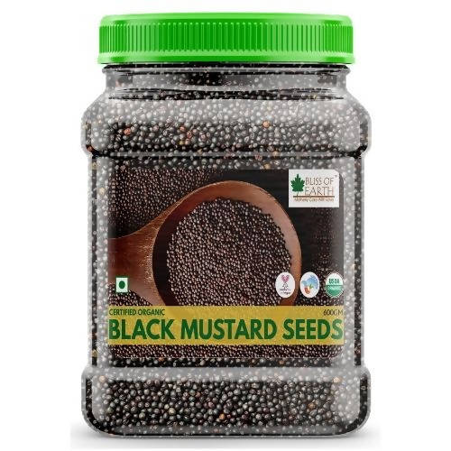Bliss of Earth Black Mustard Seeds - Grab2buy