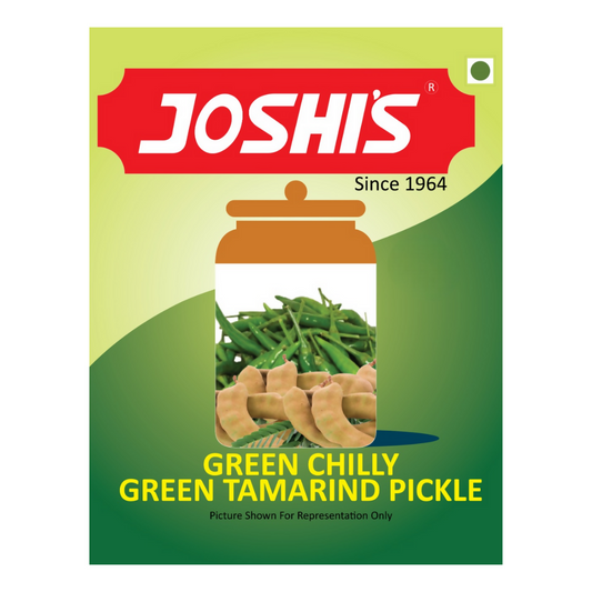 Joshi's Pickles Green Chilli Tamrind 