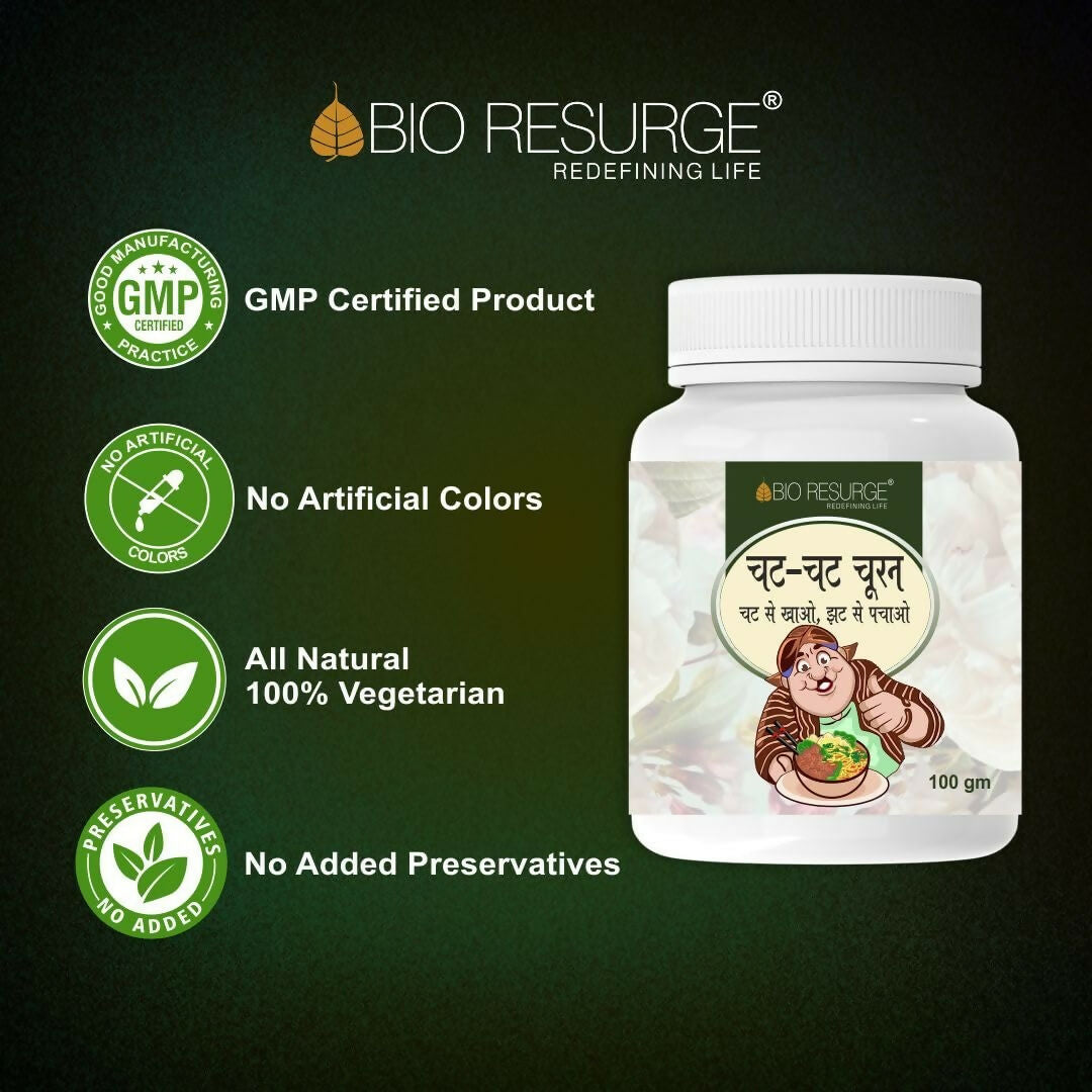 Bio Resurge Pure Ayurvedic Chat Chat Churan 