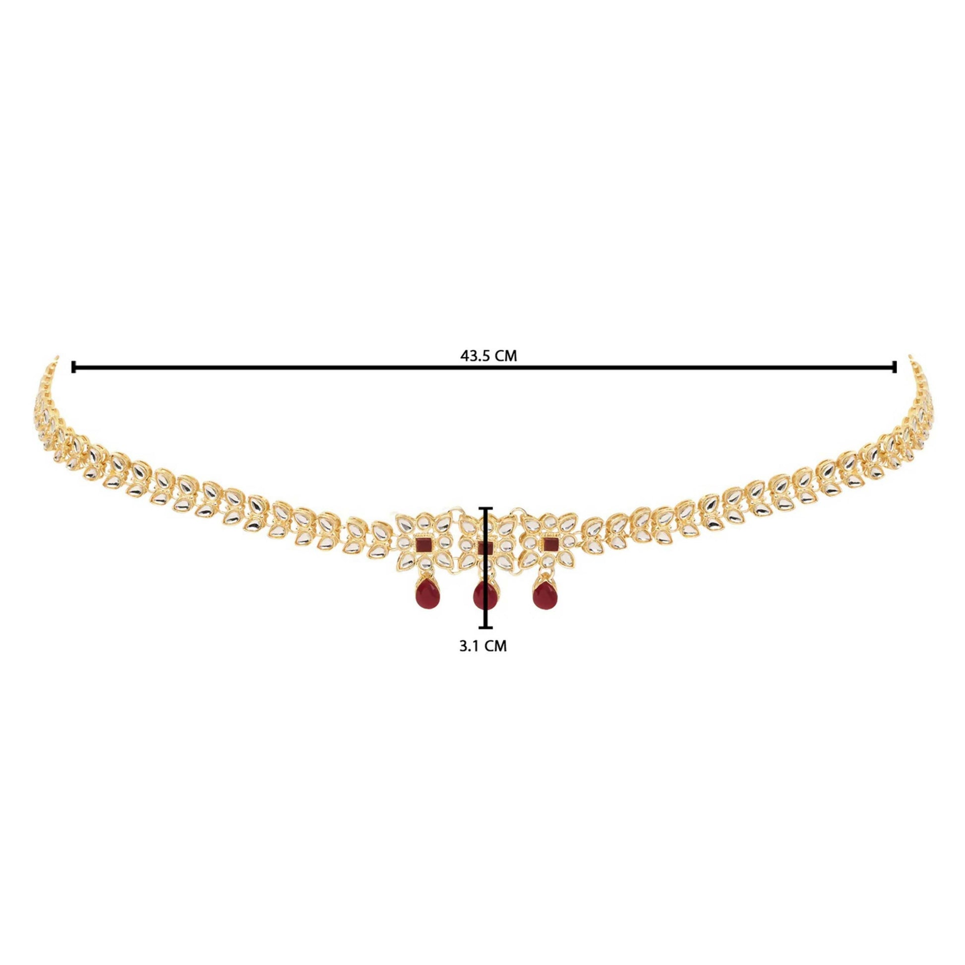 Joban Fashion Golden Zinc Alloy Waist Chain For Women | Swadesiicart
