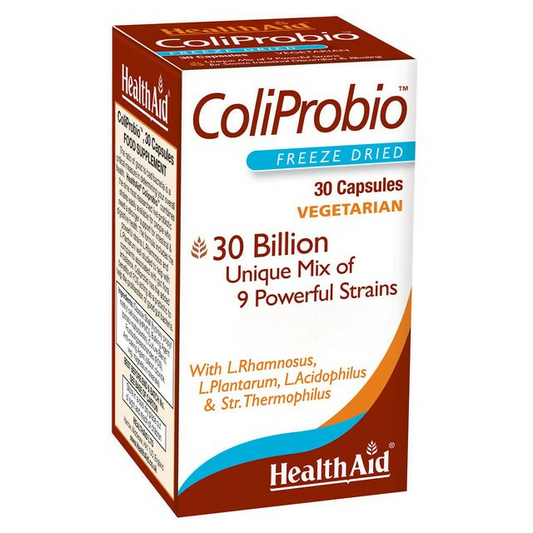 HealthAid ColiProbio 30 Billion Probiotic Capsules 